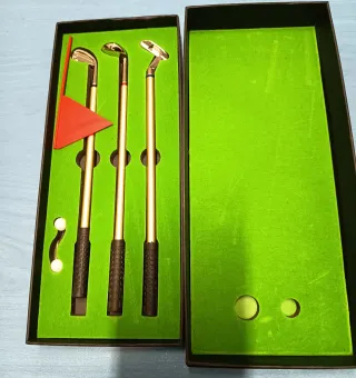 Set de bolígrafos de golf