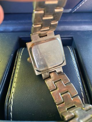 Orologio Gucci G Quadrato Acciaio Vintage