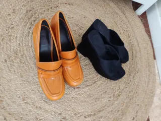 Lote de zapatos tacón y cuña