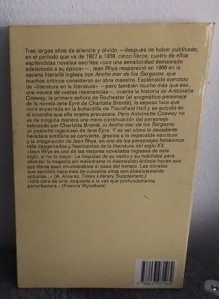 Jean rhys - ancho mar de los sargazos