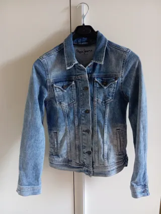 Giacchetto jeans Pepe Jeans blu