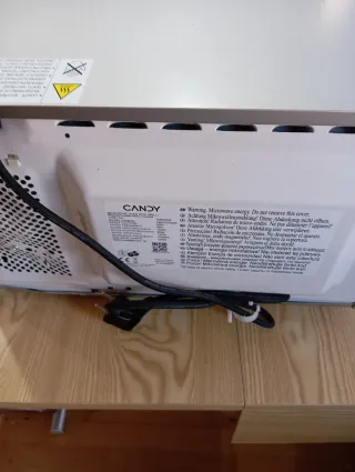 Microondas Candy con grill nuevo