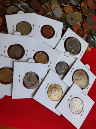 Lote Mundiales + Encartonadas y Año del Tigre 