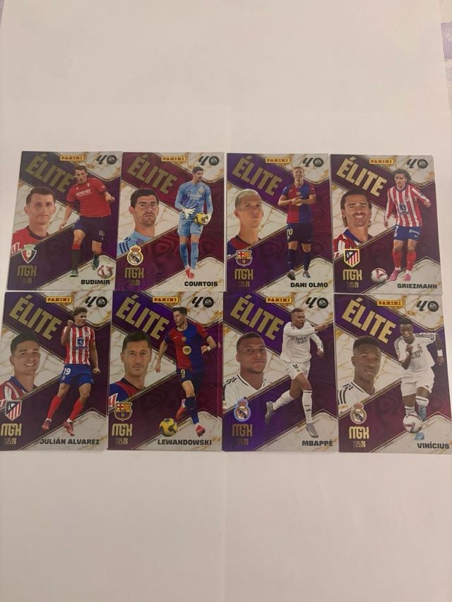 Lote Cartas ÉLITE Panini Megacracks 25-26