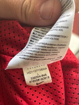 Felpa Nike Zip Vintage Rossa/Nera