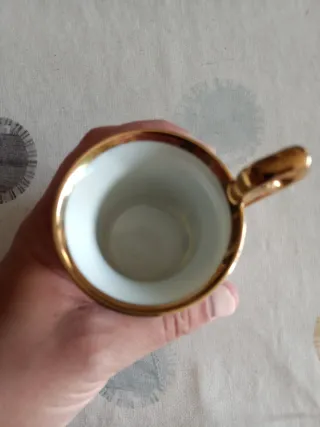 Juego 3 Tazas Vintage con Platos
