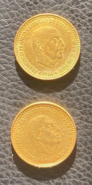 1 Pesetas 1966 Estrella.75 Antigua