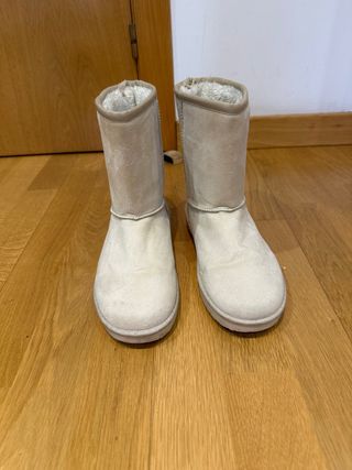 Botas invierno estilo UGG beige