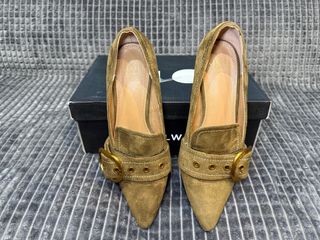 Tacones Sissei Mujer Talla 40 Verde Oliva