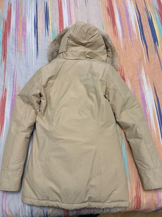 Parka Woolrich beige taglia XS
