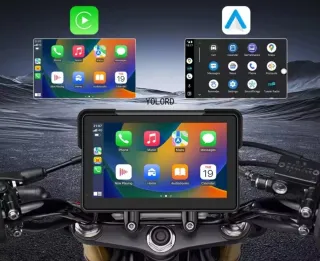 Pantalla Universal Moto 7" Bluetooth GPS CarPlay