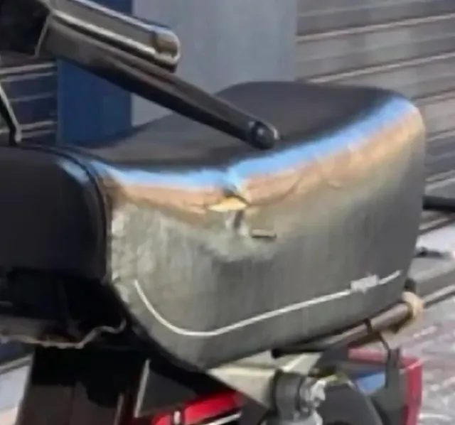 Asiento Vespino AL - ALX El desperfecto en la foto