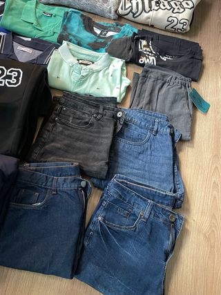 Pack Ropa Variada Hombre (18 PRENDAS) 2.5€/prenda