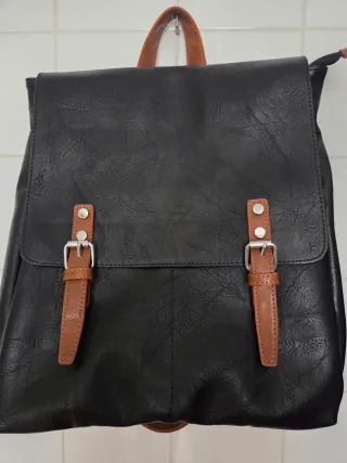 Bolso-Mochila Negro