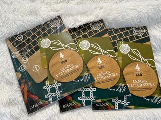 Libros de lengua y literatura (4’ESO)