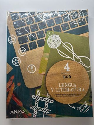 Libros de lengua y literatura (4’ESO)