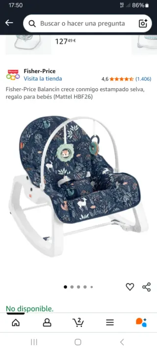 Hamaca Bebé Fisher-Price