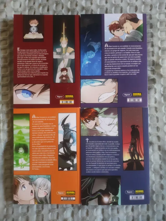 THE BEGINNING AFTER THE END 01, 02, 03 04.