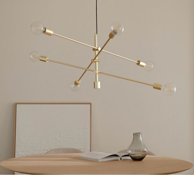 Lámpara colgante moderna salón Valorada 159 euros