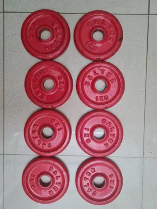 Salter 1kg Pesas (8 unidades)