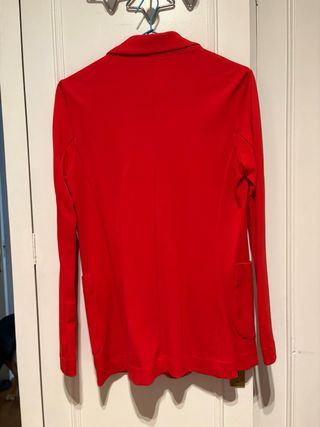 Americana punto Benetton roja