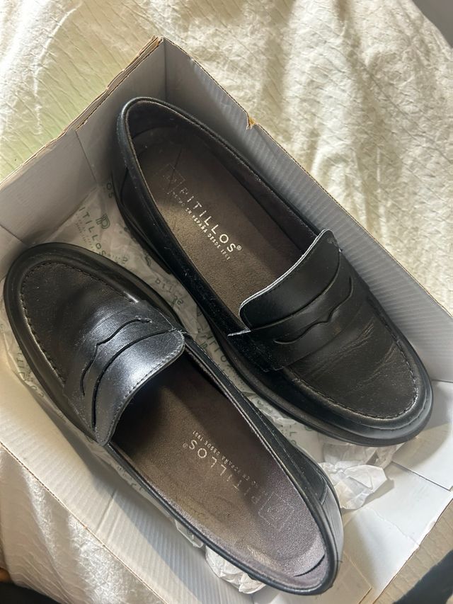 Mocasines Pitillos Negros