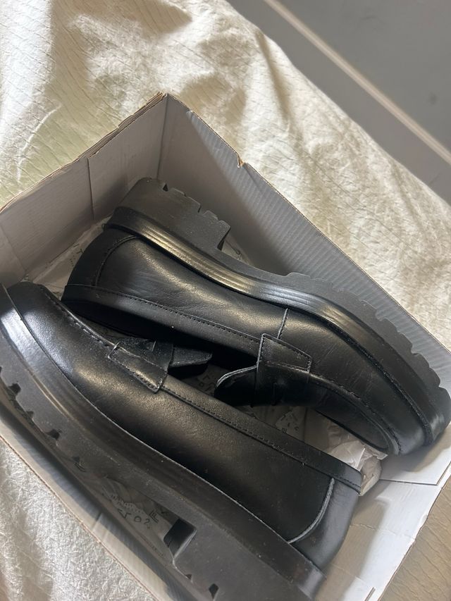 Mocasines Pitillos Negros