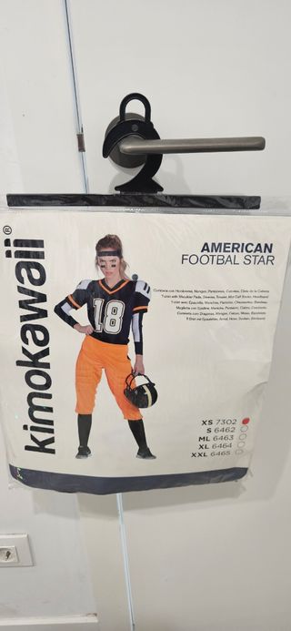 Disfraz American Football Star Mujer Talla XS