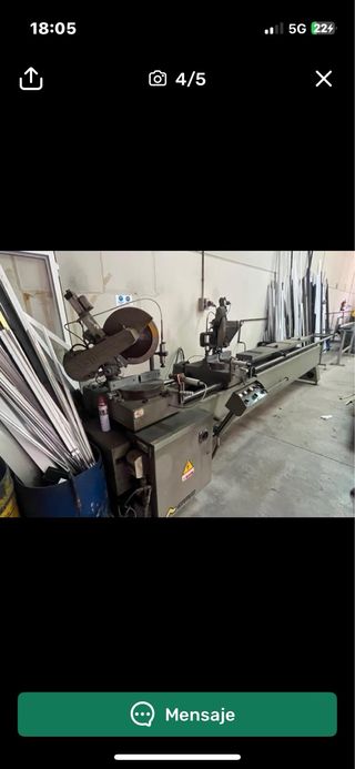 Tronzadora EMMEGI Aluminio Doble Cabezal