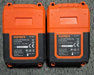 Batterie Fuxtec 2Ah 20V