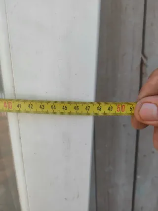 Puerta Balconera PVC Blanca