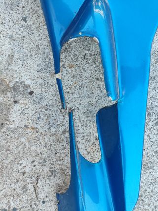 Chapas Derbi GPR Azul y Blanco