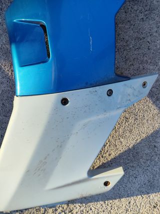 Chapas Derbi GPR Azul y Blanco