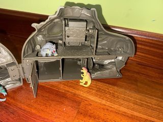set de dinosaurio tipo micromachine