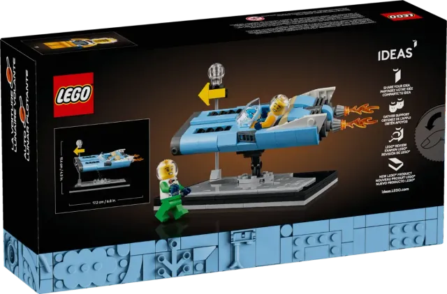 LEGO Ideas Coche Lunar Volador 40789