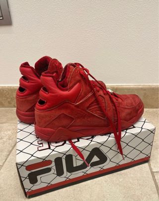 Fila Scarpe Rosse Vintage Cage Tg 42