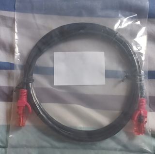 Cable red Internet negro 1,5m