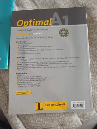 Optimal A1 ejercicios con CD audio