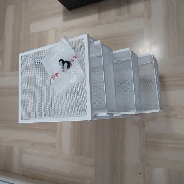 Cajonera Almacenaje Blanca Metálica