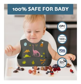 Set completo pappa bimbo silicone