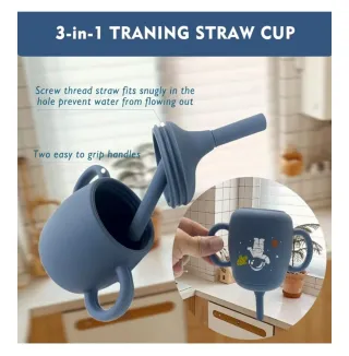 Set completo pappa bimbo silicone