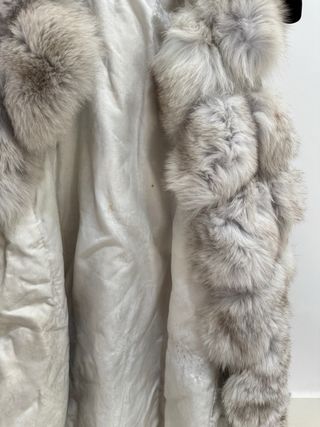 Abrigo de zorro  talla única