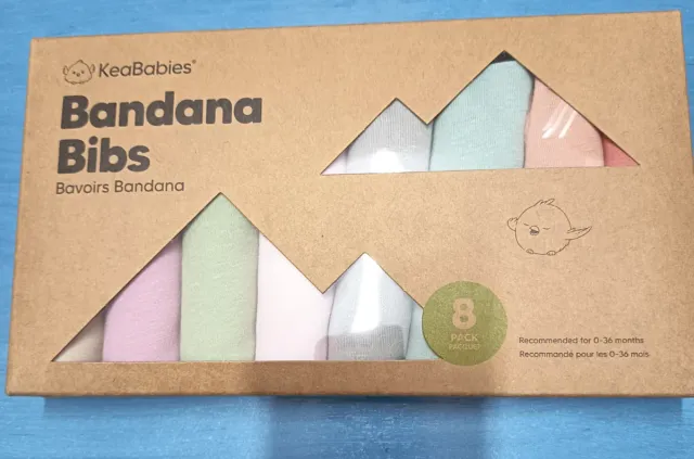 Lote 8 Baberos Bandana KeaBabies