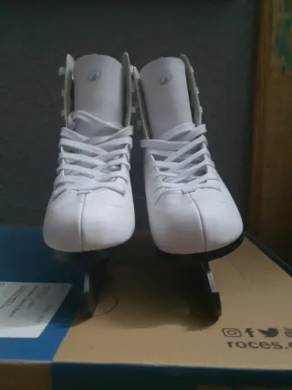 Patines de Hielo Blancos