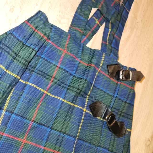 Falda de tirantes cuadros T/6