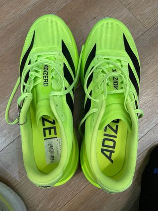Adidas Adizero Evo SL verde y negro Talla 41 1/3 