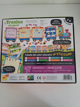 Il trenino dei giochi Lisciani