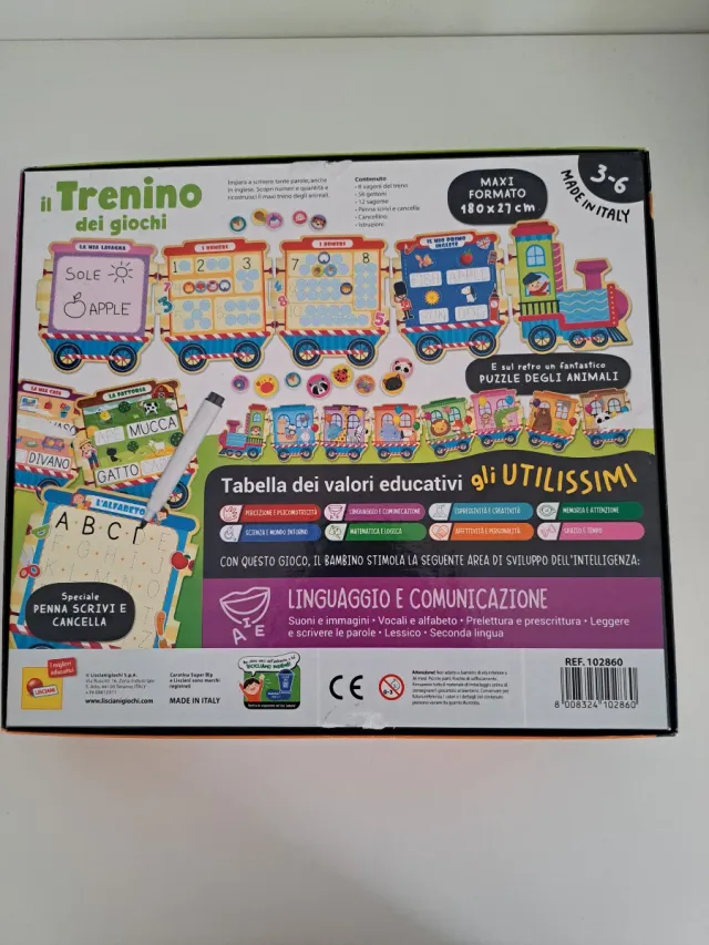 Il trenino dei giochi Lisciani