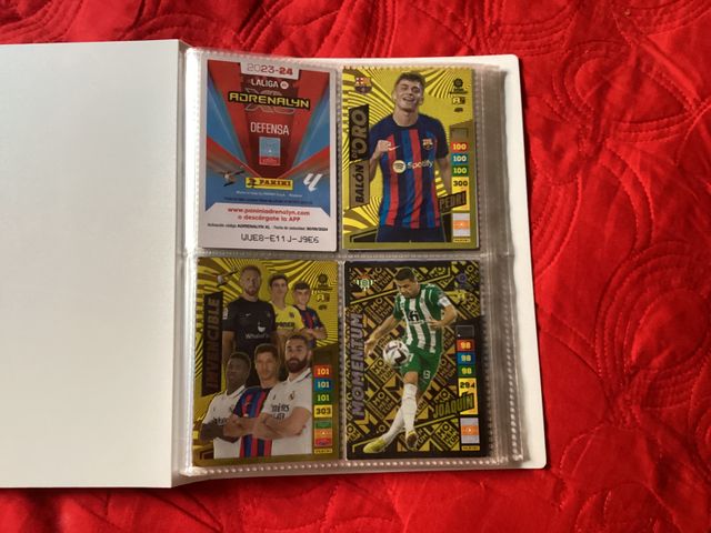 Lote Cartas Adrenalyn Varias Temporadas