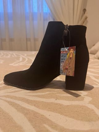 Botín Tacón Negro